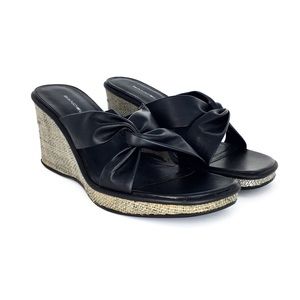Badolino Bdthela Black Twist‎ Wedges